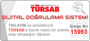 TÜRSAB Dijital Doğrulama Sistemi Belge No 15963
